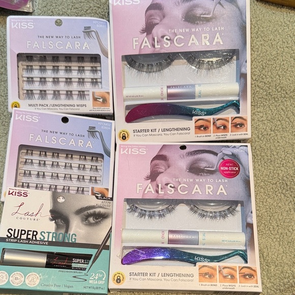 Kiss Other - Kiss Falscara Lash Kit with Purple Applicator - new!